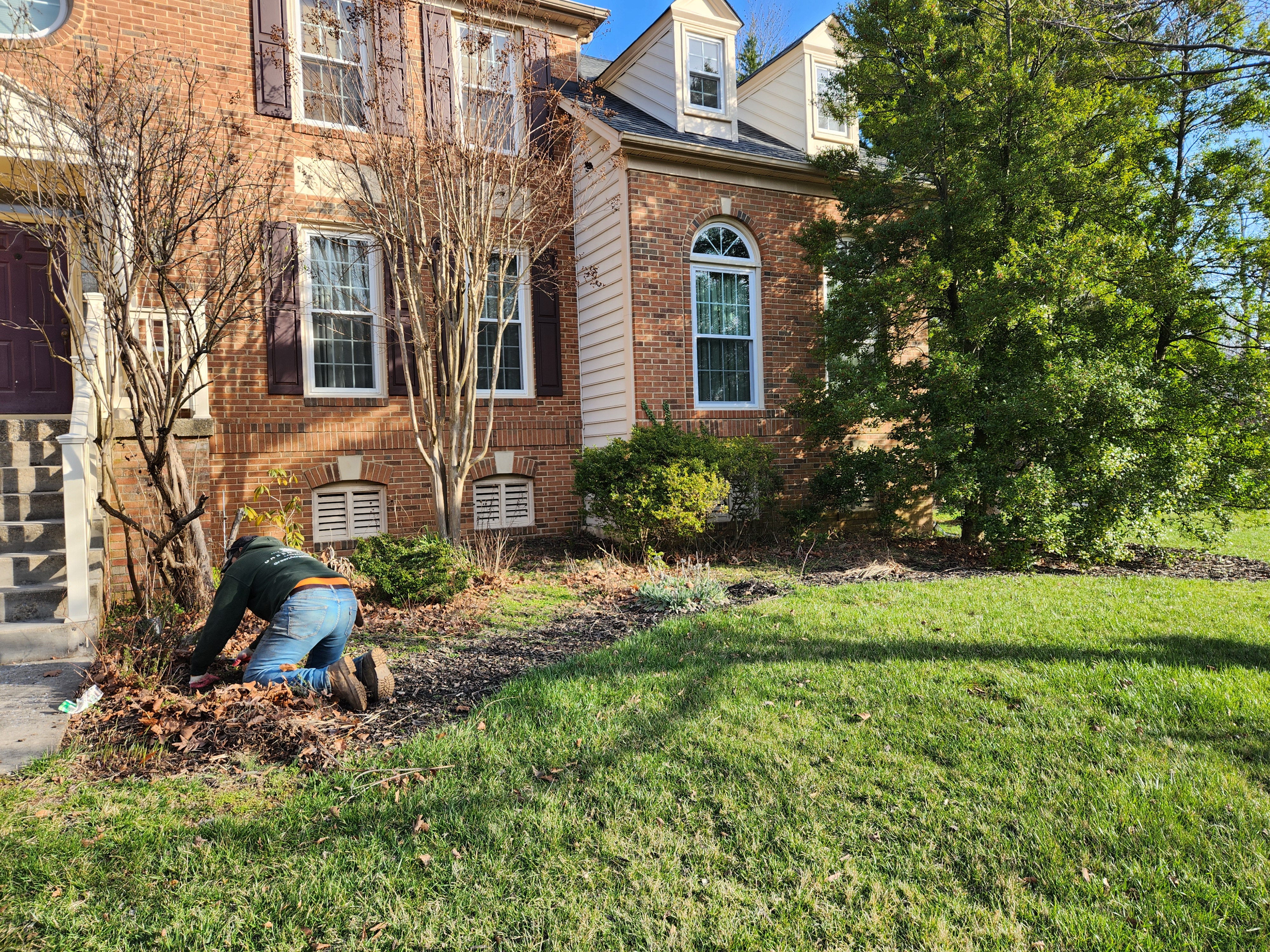 Mulch Installation (Before)